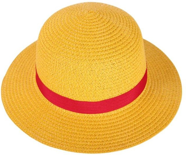 One Piece Strohhut Luffy Cap, Cosplay Prop, Zubehör, Unisex - Bild 1