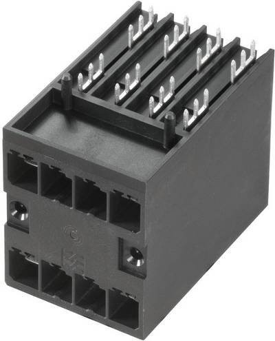 Weidmüller Stiftgehäuse-Platine 1543320000 Schwarz 30 Stück - Bild 1