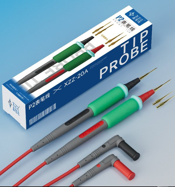 SAYTL Universal-Multimeter-Messleitungen aus Silikon mit 4 austauschbaren Sondenspitzen, 1000 V 20 A - Bild 1