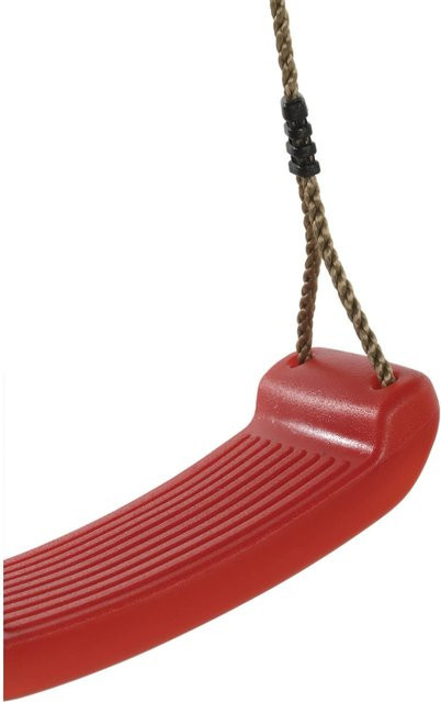 T & J Kunststoffschaukel mit PVC-Schaukelbrett, Rot, ab 3 Jahren - Bild 1