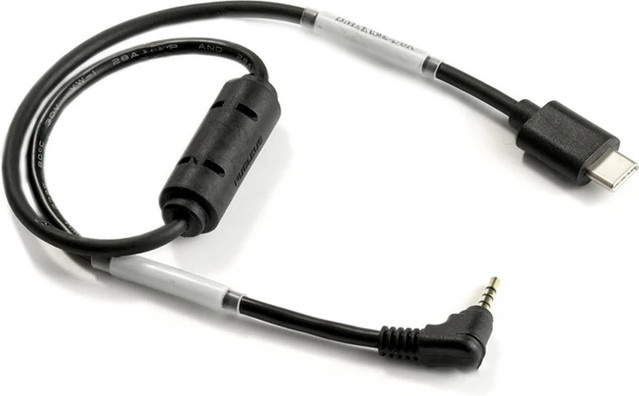 TILTA Nucleus-Nano Run/Stop Kabel kompatibel mit DJI RS2 für Sony, Canon, Red Komodo, Fujifilm, ARRI MINI und Panasonic in Schwarz - Bild 1