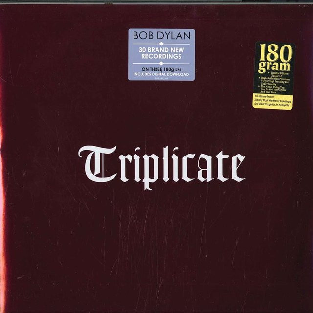 Bob Dylan - Triplicate LP Schallplatte von Sony Music, Folk, Grau/Mehrfarbig, 2017 - Bild 1