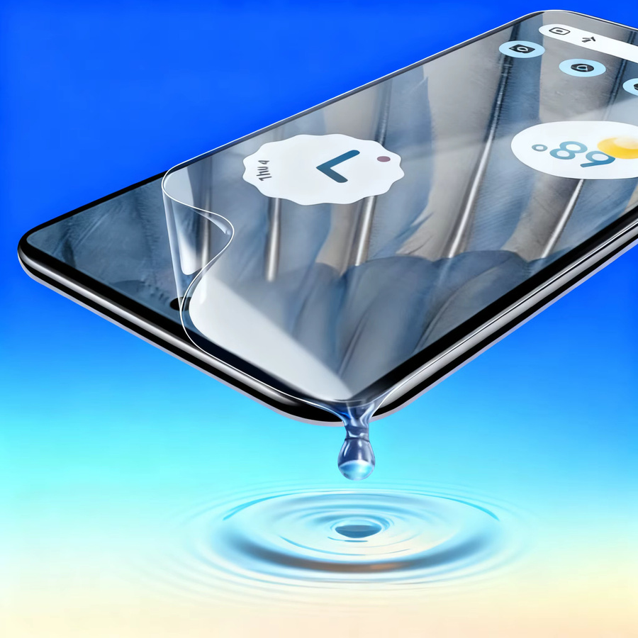 3er-Pack Hydrogel Displayschutzfolie für Google Pixel 3a 4 4a 5 5a 6 6a 7 7a 8 8a 9 9a 10 Pro XL, transparent - Bild 4