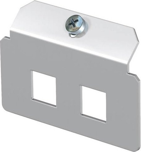 OBO Bettermann MTM 2Q LWL-Einbaumodul in Weiß - Bild 1