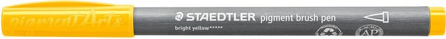 Staedtler Pigment Brush Pen in Sonnengelb - Bild 1
