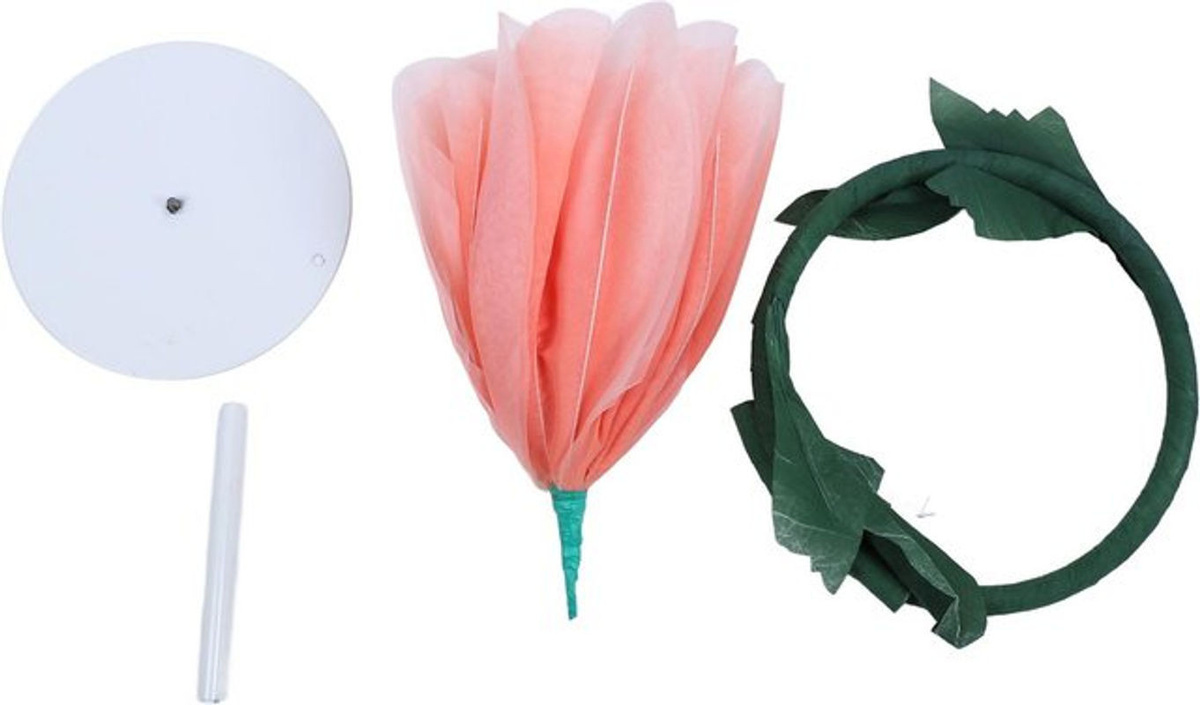 KONNWEI Künstliche Pfingstrose in Rosa als Einzelstiel zur Dekoration für Hochzeiten - Bild 1