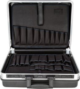 Gedore WK 1041 L Volumen-Werkzeugkoffer leer aus Aluminium in Schwarz - Bild 1