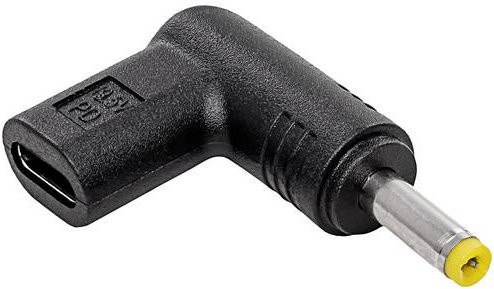 Akyga USB-C Adapter 100W 5A in Schwarz - Bild 1