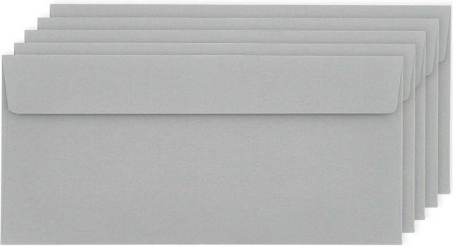 Rico Design Paper Poetry Luxury Umschläge DIN Lang Farbe Graphite - Bild 1
