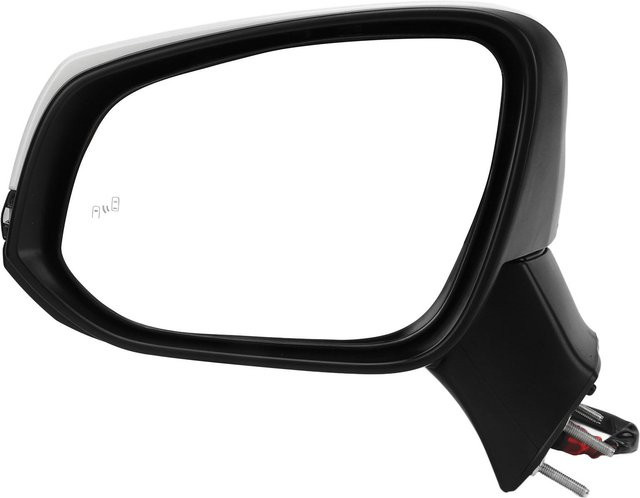 Aimo Super White Power Beheizbarer Seitenspiegel mit Blinker und Totwinkelüberwachung als Ersatz für RAV4, Farbe: Weiß - Bild 1