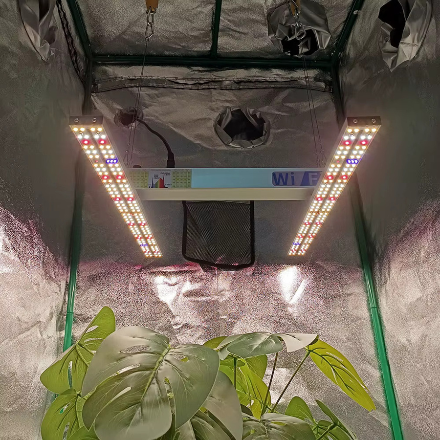 SOLIDEE Quick Spider L2 LED-Pflanzenlampe mit 120 W Vollspektrum-Wachstumslicht für den Innenbereich - Bild 2
