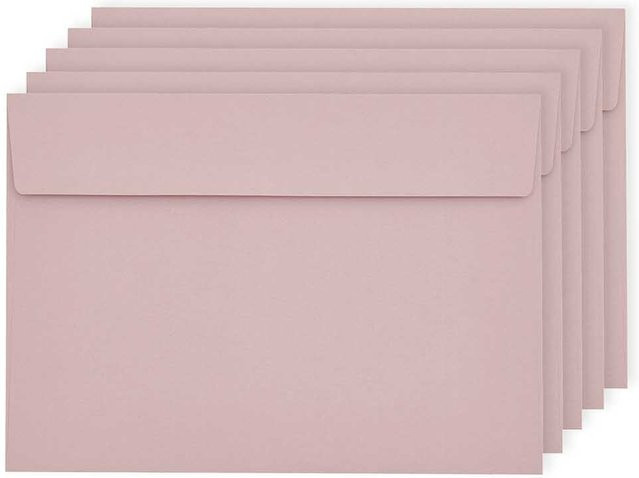 Rico Design Paper Poetry Luxury Umschläge C6 in Rosenquarz - Bild 1