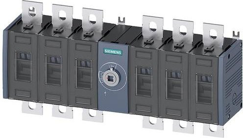 Siemens Lasttrennschalter 6polig 400A 1200V grau 3KD42600PE200 - Bild 1