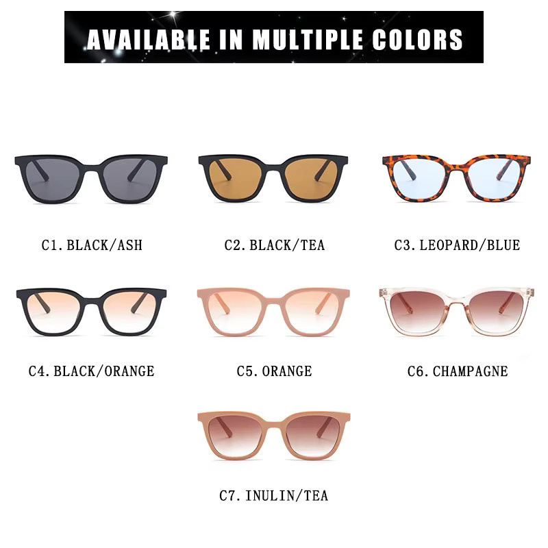 Samjune Sonnenbrille, rund, Vollrand, Kunststoff, Schwarz, Unisex - Bild 2