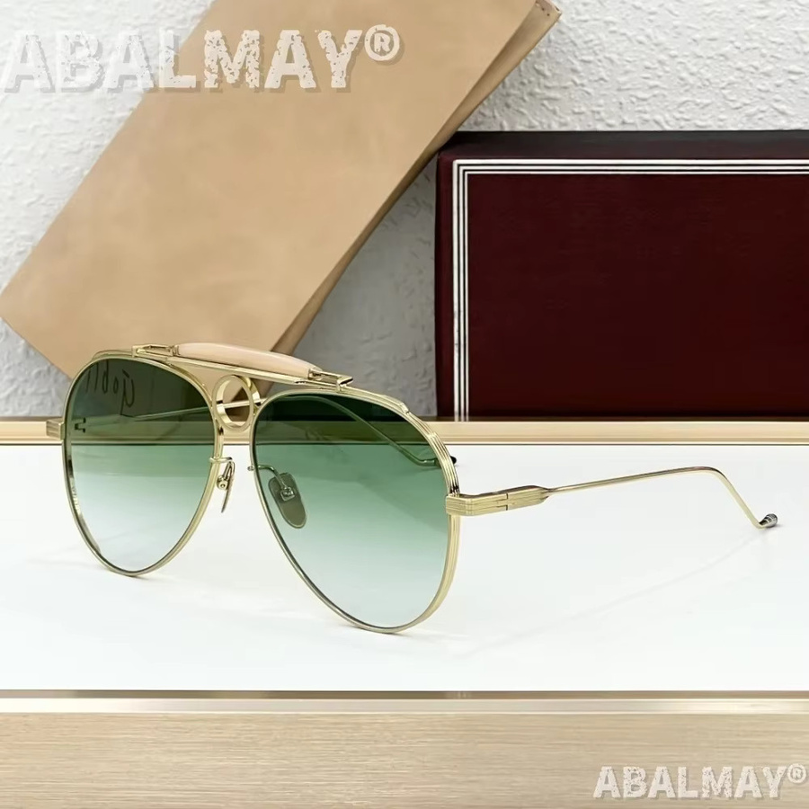 DUKE Sonnenbrille Aviator, Vollrand, Metall, Gold, Unisex - Bild 1
