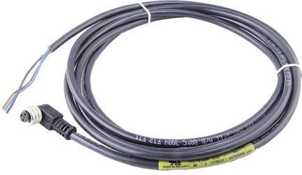 Molex 1200270090 Sensor-Aktor-Steckverbinder konfektioniert Buchse in Schwarz-Grau mit 3 Polen und 2,00 m Kabellänge - Bild 1