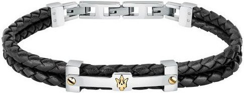 Maserati Armband, Edelstahl, Silber, Herren - Bild 1