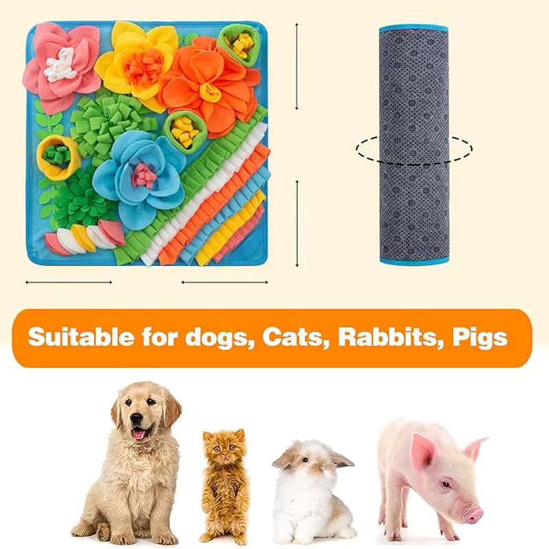 Booteely Haustier Schnüffel-Kissen, Hund und Katze, Indoor-Spiel, Futtermatte - Bild 3