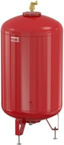 Flamco Beistellbehälter Flamcomat FB 10000 l in Rot mit austauschbarer Membran und Anschluss G 1 1/2 M, Durchmesser: 200 cm - Bild 1