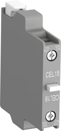 ABB CEL18-01 Hilfsschalterblock mit 1 Öffner in Grau - Bild 1
