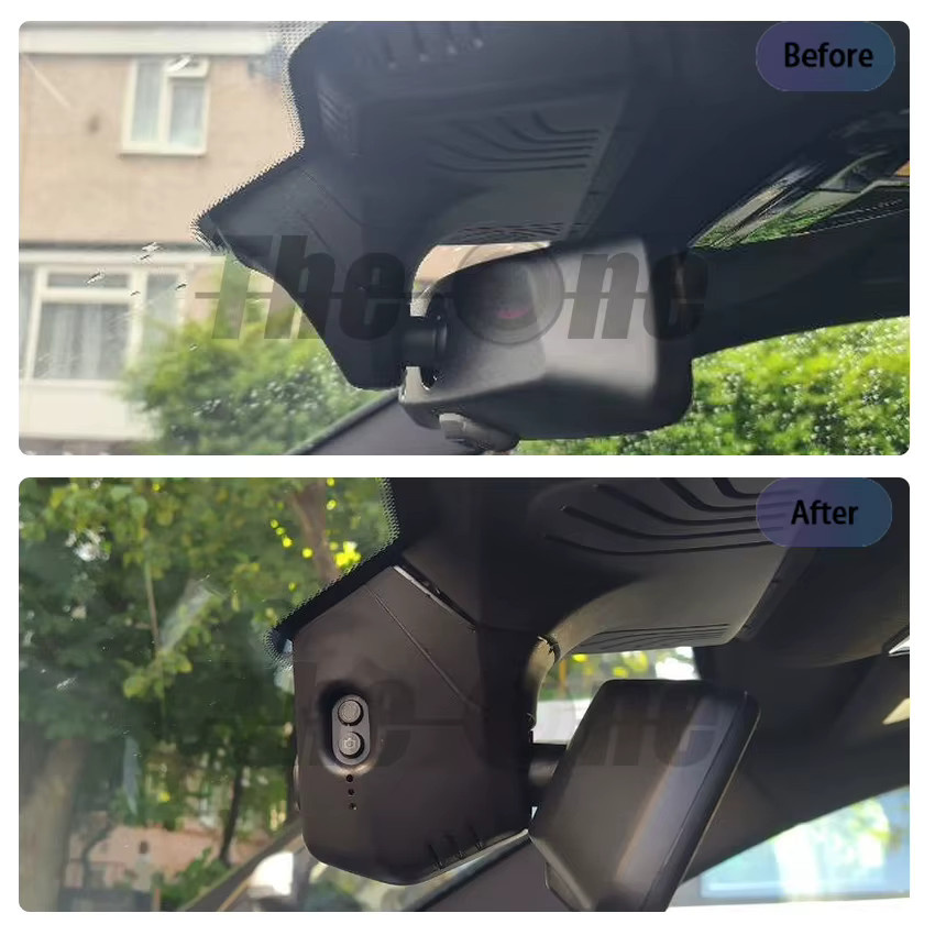 HESHECAM 4K UHD Dashcam in Schwarz für BMW 5er Serie G30 G31 G38 sowie G11 G12 G32 M5 F90 - Bild 2