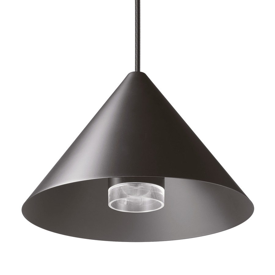 Luxvenum Elégance Pendelleuchte in Schwarz Matt mit dimmbarer LED und 90 CRI - Bild 1