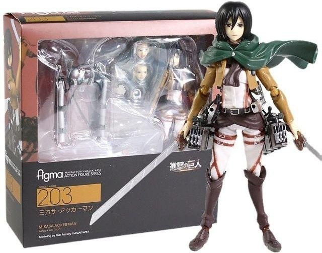 Figma Attack on Titan Mikasa Actionfigur ab 14 Jahren - Bild 1