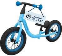 Hudora Laufrad Up 12,5" cyan Aluminium ab 24 Monaten - Bild 1