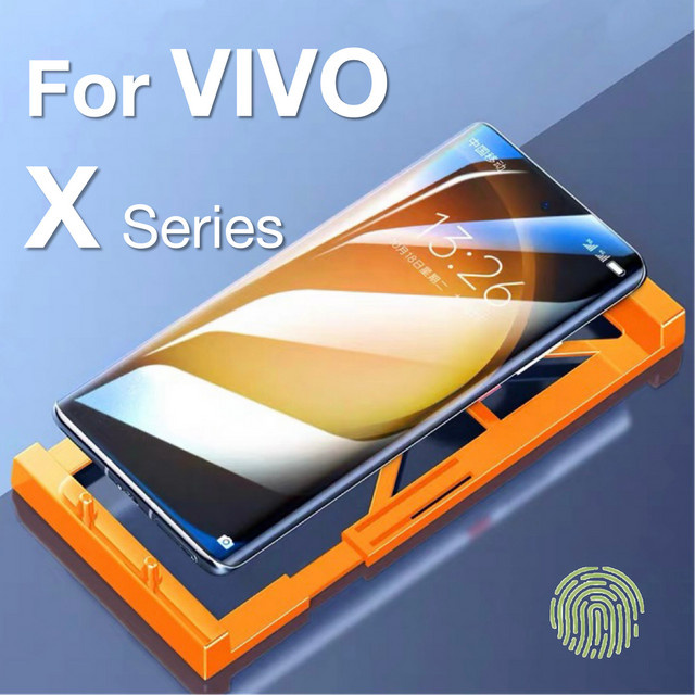 Displayschutzfolie für vivo X50 X60 X70 X80 X90 X100 Y100 S Pro Plus inklusive Installationskit - Bild 1