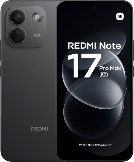 Xiaomi Redmi Note 17 Pro Max Smartphone 256GB Schwarz 5G - Bild 1
