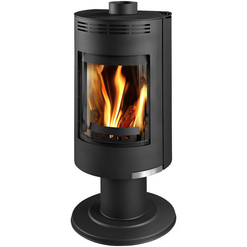 THORMA Kaminofen Andorra Exclusive, schwarz, Stahlblech, 7,5 kW, B/T/H: 121,0 x 53,8 x 53,8 cm - Bild 4