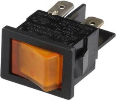 Bulgin H8553VBNAO Wippschalter in Orange - Bild 1