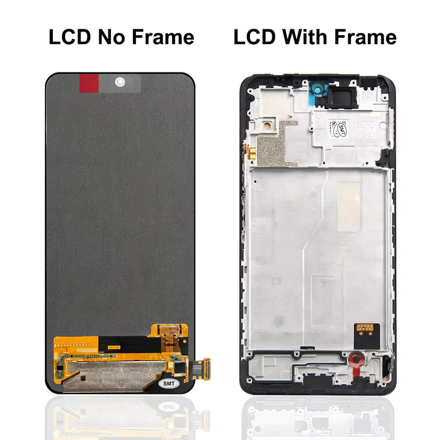Xiaomi Redmi Note 10 Pro 4G Ersatz AMOLED Display mit Rahmen und Touchpanel in Schwarz, 6,67 Zoll, Modell M2101K6G - Bild 2
