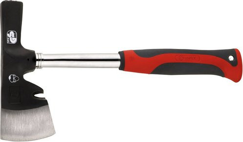 Connex Gipserbeil aus Stahl in Rot, Silber und Schwarz, 0,6 kg - Bild 1