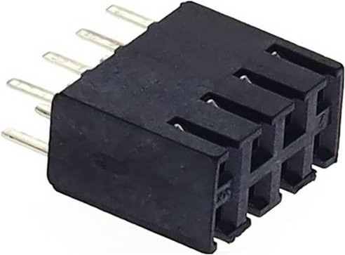 Molex Buchsenleiste Standard in Schwarz mit 2 Reihen - Bild 1