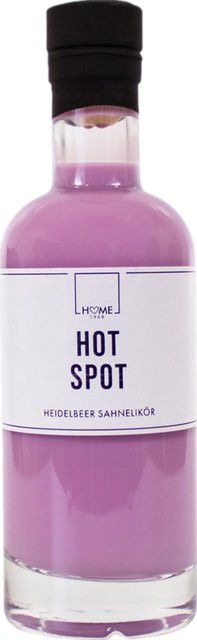Home 1968 Hot Spot Heidelbeer Sahnelikör, Deutschland, 18% Vol., 0,2 l - Bild 1