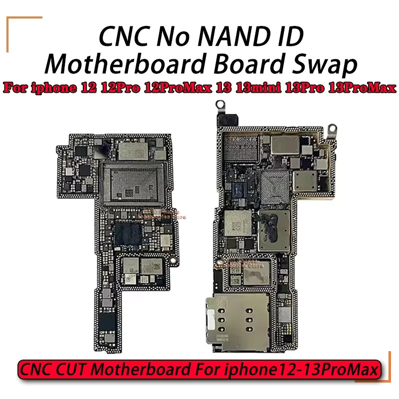 CNC Cut Motherboard für iPhone 12 Pro Max und iPhone 13 Mini mit polierter CPU und AP RF Logik Board - Bild 2