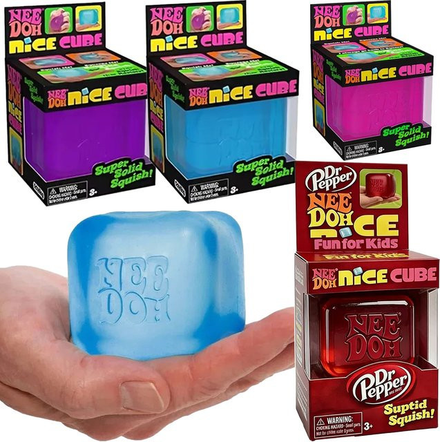 Neadoh Nice Cube, Sensorischer Fidget-Würfel, Anti-Stress-Blöcke, Stressabbau-Puzzle, Quetschspielzeug - Bild 1