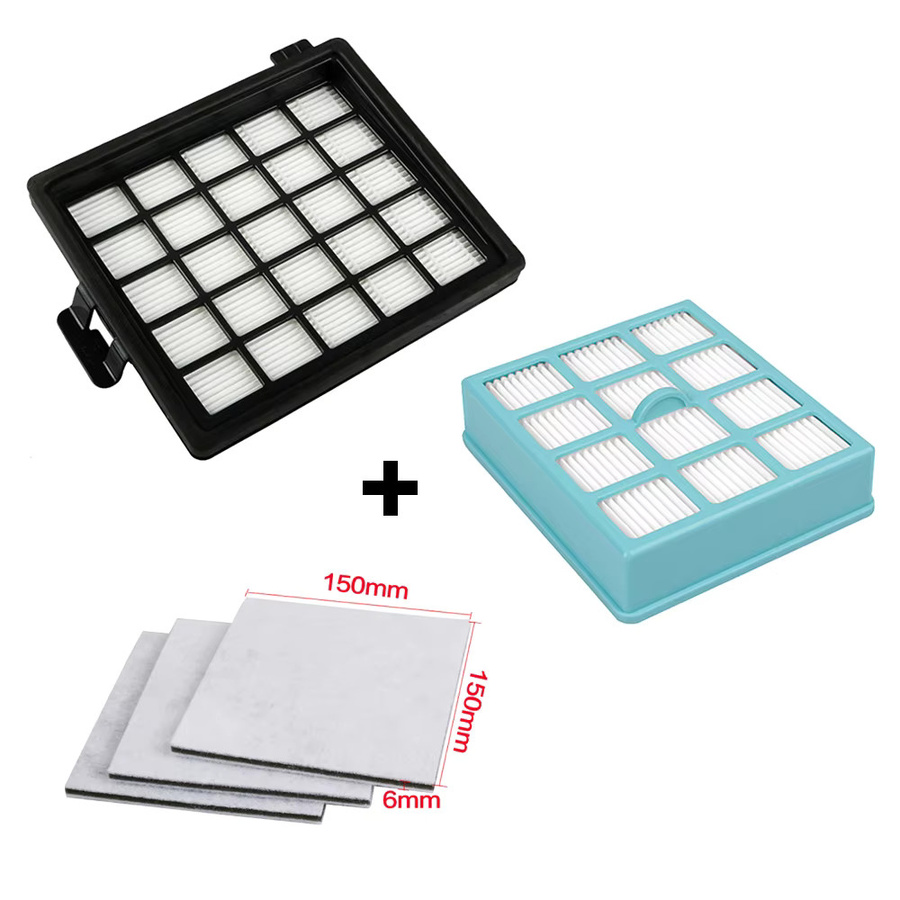 HEPA-Filter und Motor-Baumwollfilter Set passend für Philips Staubsauger FC8148 FC8140 FC8144 FC8142 FC8147 FC8134 FC8135 FC8136 FC8146 - Bild 2