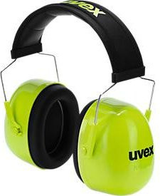 uvex Kapselgehörschutz K4 in Neonlime mit 35 dB SNR und Memory-Schaum nach EN 352-1 - Bild 2