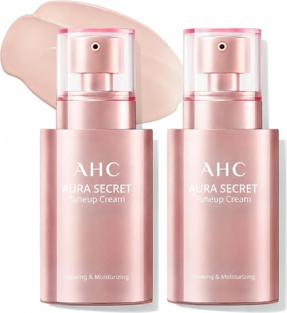 AHC Pink Aura Secret Tone Up Cream, 50g, LSF 30, Kollagen, Pink - Bild 1