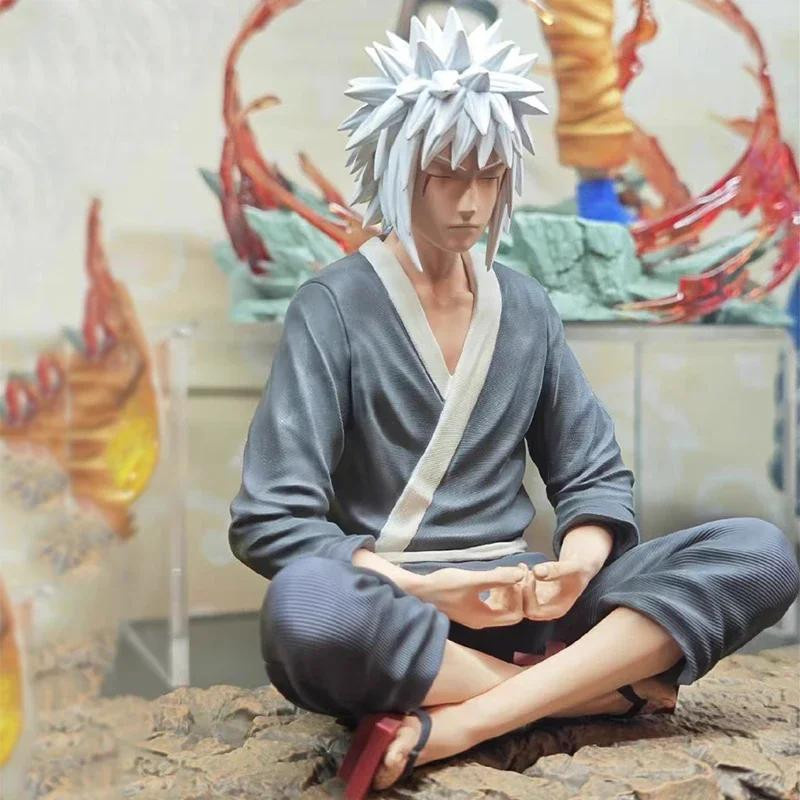 Yiran toy 1 Jiraiya Shippuden Naruto Action Figur Sitzende Statue PVC - Bild 3