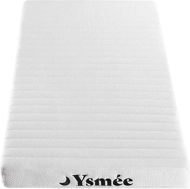 YSMÉE Kaltschaummatratze H2 in Weiß, B/T/H: 90 x 190 x 12 cm - Bild 1