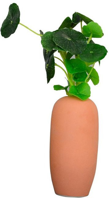 Nordische Keramik Vase von Yiran Furniture in Beige, Blau oder Gelb mit mattem Finish für dein Blumenarrangement im Wohnzimmer - Bild 1