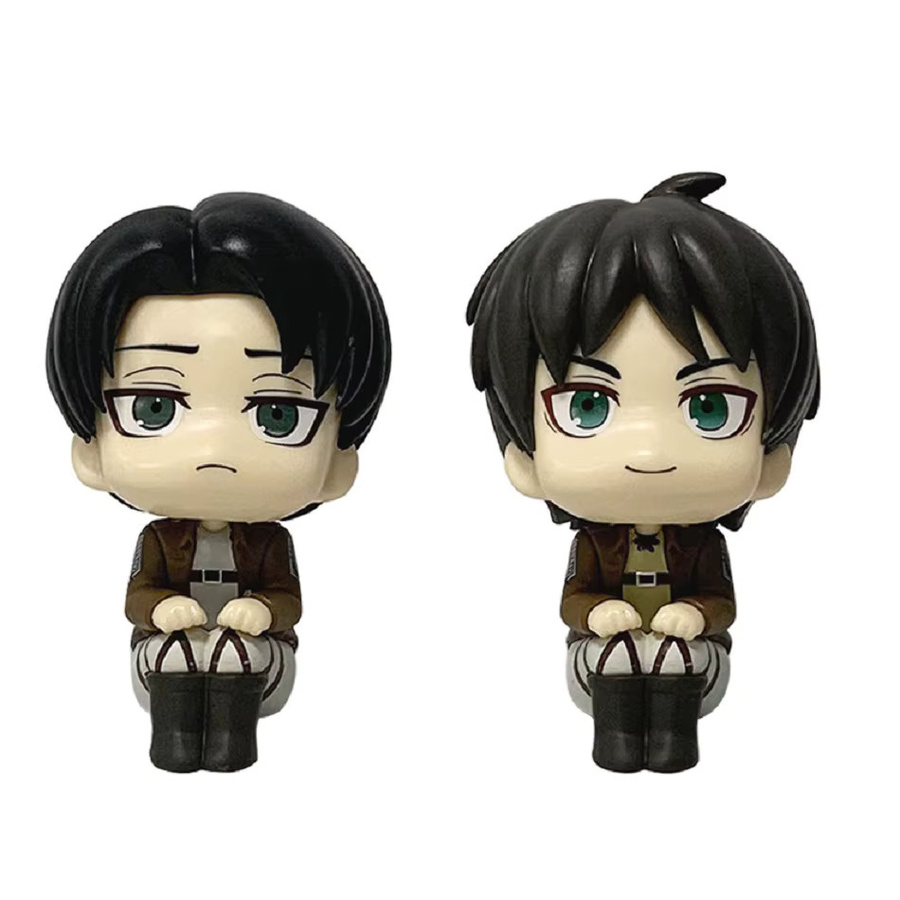 Bandai Attack On Titan Levi Eren Mini-Figur, Kunststoff, Bunt / Mehrfarbig - Bild 4