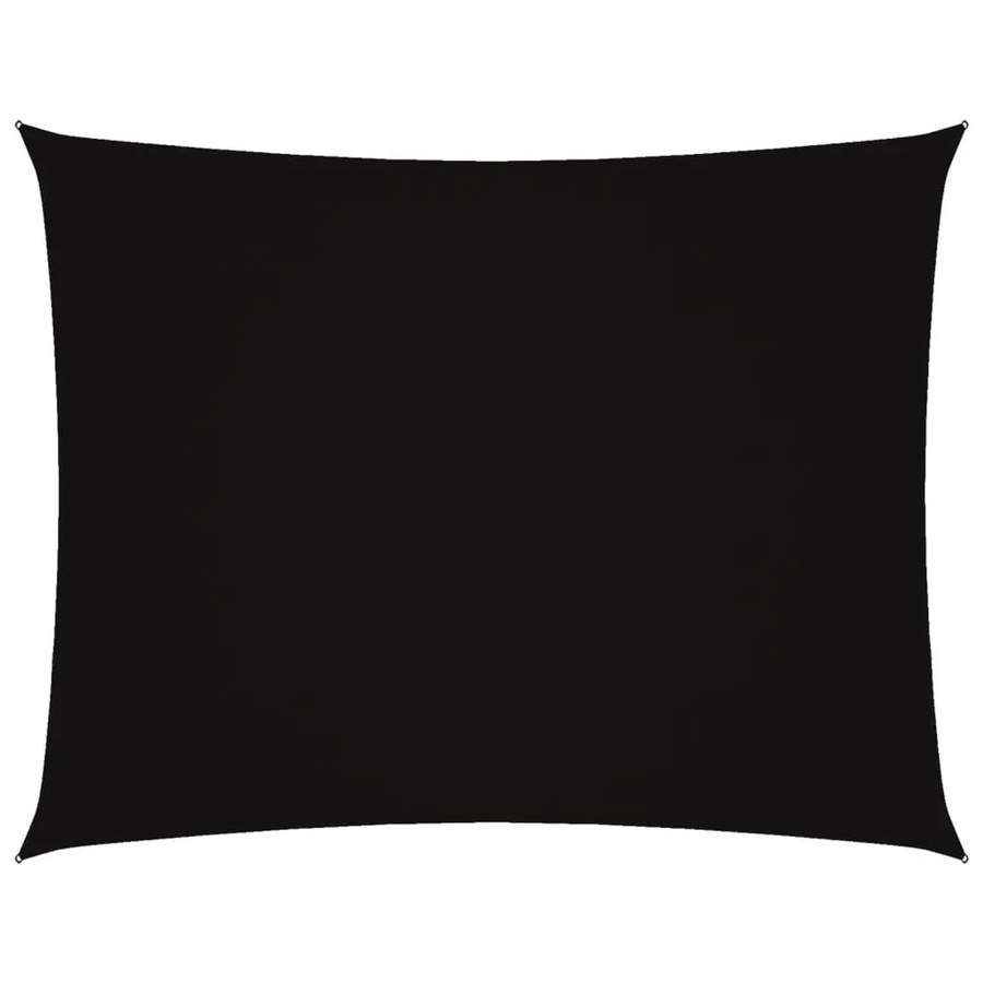 Furnicato Sonnensegel aus PU-beschichtetem Oxford-Gewebe rechteckig Schwarz B: 450 cm, T: 300 cm - Bild 2