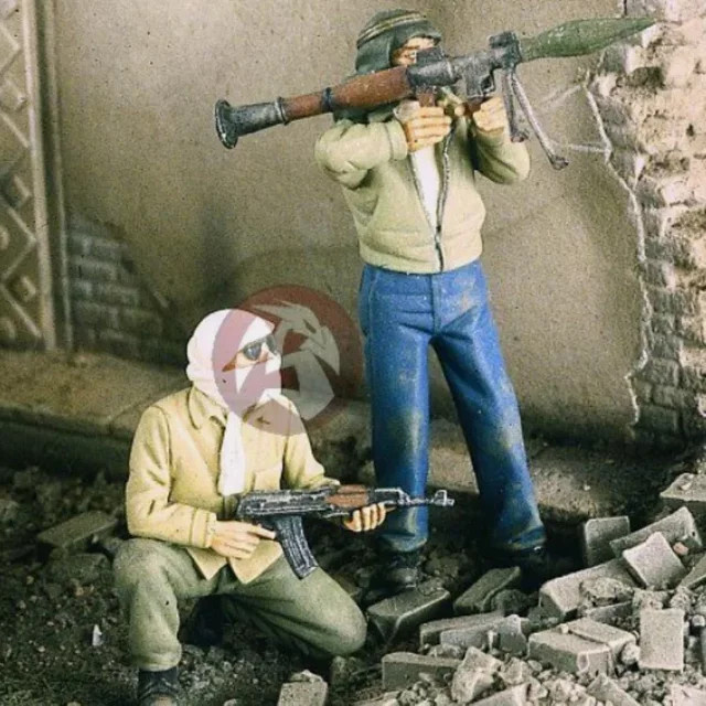 BAANFU Moderner Militär-Miliz aus dem Nahen Osten, Modellbausatz, 1:35 - Bild 1