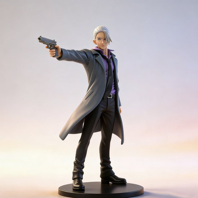 Bandai SAKAMOTO DAYS Sakamoto Taro Actionfigur, PVC, 21cm - Bild 1