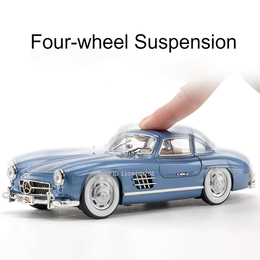 MAKEDA 300SL GLE350 Sportwagen, Modell, Maßstab 1:24, mit Licht und Sound - Bild 1
