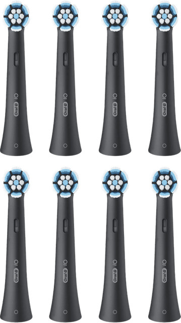 Oral-B iO Gentle Care Ersatzbürsten, Schwarz, 8 Stück - Bild 1